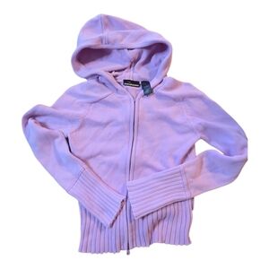 Women's Purple/Pink Hoodie Sweater Y2K